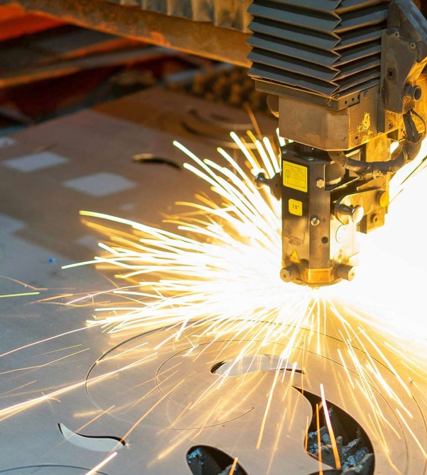 Precision Laser Cutting with Sparks